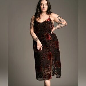 Little Lies Rooms on Fire Dress NWT